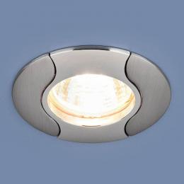 Встраиваемый светильник Elektrostandard 7006 MR16 CH/N хром/никель  - 1