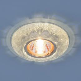 Изображение продукта Встраиваемый светильник Elektrostandard 7249 MR16 SL серебряный блеск 