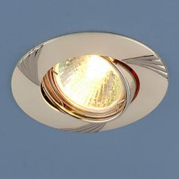 Изображение продукта Встраиваемый светильник Elektrostandard 8004 MR16 PS/N перламутровое серебро/никель 