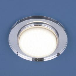 Встраиваемый светильник Elektrostandard 8061 GX53 SL зеркальный/серебро  - 1