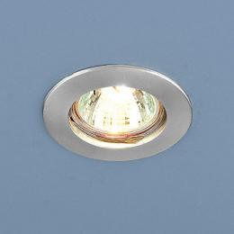 Изображение продукта Встраиваемый светильник Elektrostandard 863 MR16 SCH хром сатинированный 