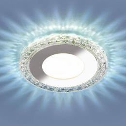 Изображение продукта Встраиваемый светодиодный светильник Elektrostandard 9909 LED 8W CL прозрачный 