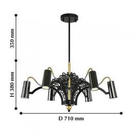 Подвесная люстра Favourite Fabia  - 3