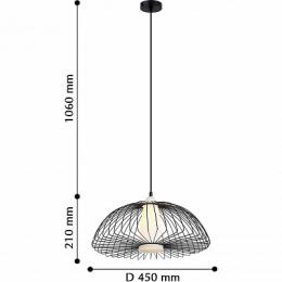 Подвесной светильник Favourite Dimidium  - 6
