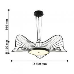 Подвесной светодиодный светильник Favourite Ripple  - 2