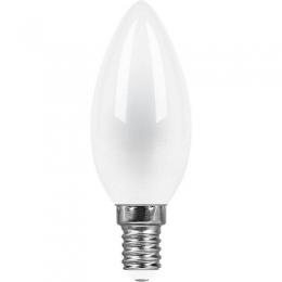 Изображение продукта Лампа светодиодная Feron E14 11W 4000K Свеча Матовая LB-713 