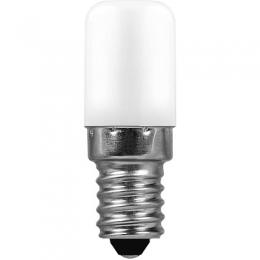 Лампа светодиодная Feron E14 2W 2700K Цилиндр Матовая LB-10  - 2