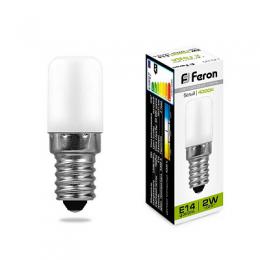 Изображение продукта Лампа светодиодная Feron E14 2W 4000K Цилиндр Матовая LB-10 