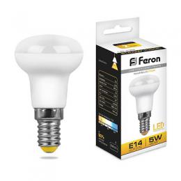 Лампа светодиодная Feron E14 5W 2700K Груша Матовая LB-439  - 1