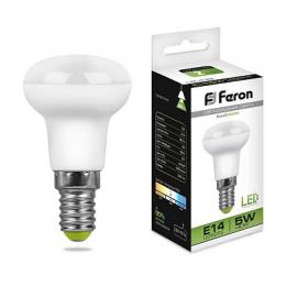 Изображение продукта Лампа светодиодная Feron E14 5W 4000K Груша Матовая LB-439 