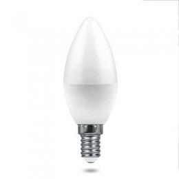 Лампа светодиодная Feron E14 6W 2700K Матовая LB-1306  - 1