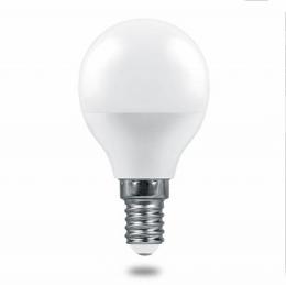 Лампа светодиодная Feron E14 6W 2700K Матовая LB-1406  - 1