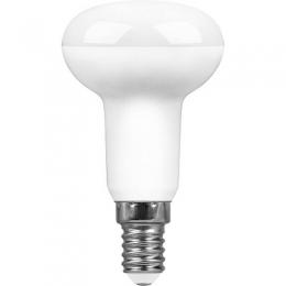 Лампа светодиодная Feron E14 7W 6400K Груша Матовая LB-450  - 2