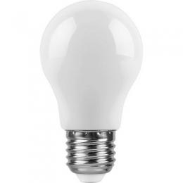 Лампа светодиодная Feron E27 11W 4000K Шар Матовая LB-750  - 1
