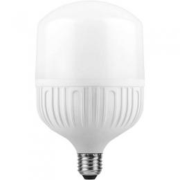 Лампа светодиодная Feron E27-E40 30W 6400K Цилиндр Матовая LB-65  - 2