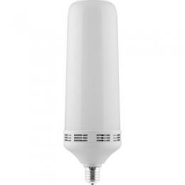 Лампа светодиодная Feron E27-E40 60W 4000K Цилиндр Матовая LB-650  - 1