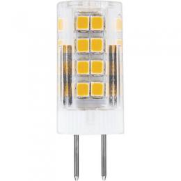 Изображение продукта Лампа светодиодная Feron G4 5W 4000K Прямосторонняя Матовая LB-432 
