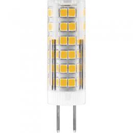 Лампа светодиодная Feron G4 7W 6400K Прямосторонняя Матовая LB-433  - 1
