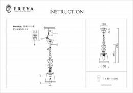 Подвесной светильник Freya Driana  - 6