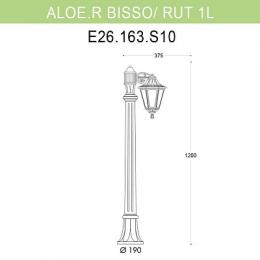 Уличный светильник Fumagalli Aloe.R Bisso/Rut 1L  - 2