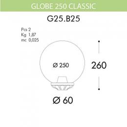 Уличный светильник Fumagalli Globe 250 Classic  - 2