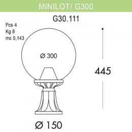 Уличный светильник Fumagalli Minilot/G300  - 2