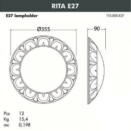 Уличный светильник Fumagalli Rita  - 2