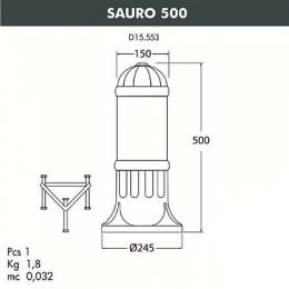Уличный светильник Fumagalli Sauro 500  - 2