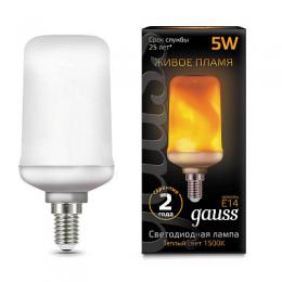 Изображение продукта Лампа светодиодная Gauss E14 5W 1500K матовая 