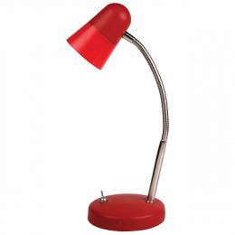 Настольная светодиодная лампа Horoz Buse красная  (HL013L)  - 2