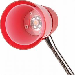 Настольная светодиодная лампа Horoz Buse красная  (HL013L)  - 3