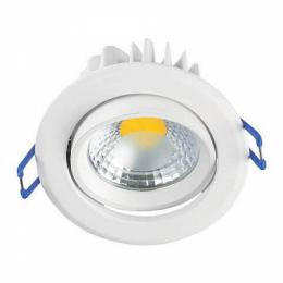 Изображение продукта Встраиваемый светодиодный светильник Horoz 5W 2700К белый  (HL699L) 