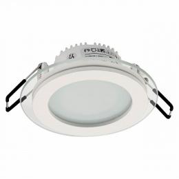 Изображение продукта Встраиваемый светодиодный светильник Horoz 6W 3000K белый  (HL687LG) 