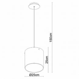 Подвесной светодиодный светильник Lucide Owino  - 4