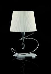 Настольная лампа Mantra Mara Chrome - White  - 1