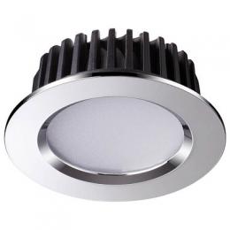 Изображение продукта Встраиваемый светодиодный светильник Novotech Drum 