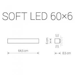 Настенный светодиодный светильник Nowodvorski Soft Led  - 2