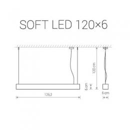 Подвесной светодиодный светильник Nowodvorski Soft Led  - 2