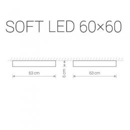 Потолочный светодиодный светильник Nowodvorski Soft Led  - 2