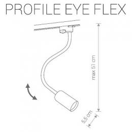 Трековый светильник Nowodvorski Profile Eye Flex  - 2