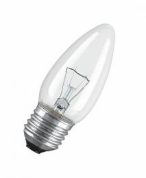 Изображение продукта Лампа накаливания E27 60W 2700K прозрачная 