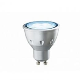 Лампа светодиодная рефлекторная GU10 5W холодный голубой  - 1