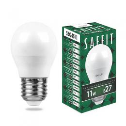 Изображение продукта Лампа светодиодная Saffit E27 11W 4000K Шар Матовая SBG4511 