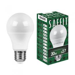 Лампа светодиодная Saffit E27 20W 2700K матовая SBA6020  - 1