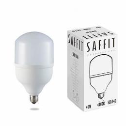 Лампа светодиодная Saffit E27-E40 40W 4000K Цилиндр Матовая SBHP1040  - 1