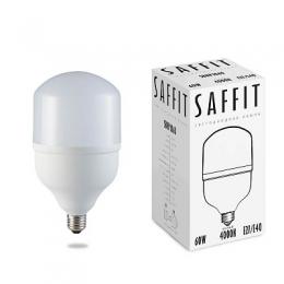 Лампа светодиодная Saffit E27-E40 60W 4000K Цилиндр Матовая SBHP1060  - 1