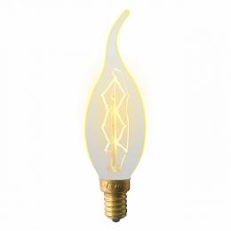 Лампа накаливания (UL-00000483) Uniel E14 60W золотистая  - 1