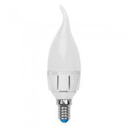 Изображение продукта Лампа светодиодная (08136) Uniel E14 6W 4500K матовая 