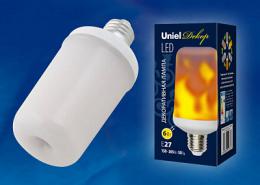 Лампа светодиодная декоративная (UL-00003360) Uniel E27 6W матовая  - 2