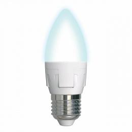 Изображение продукта Лампа светодиодная диммируемая (UL-00004295) Uniel E27 7W 4000K матовая 